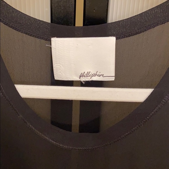 3.1 Phillip Lim | Asymmetrical Silk Shift Dress - Picture 5 of 6